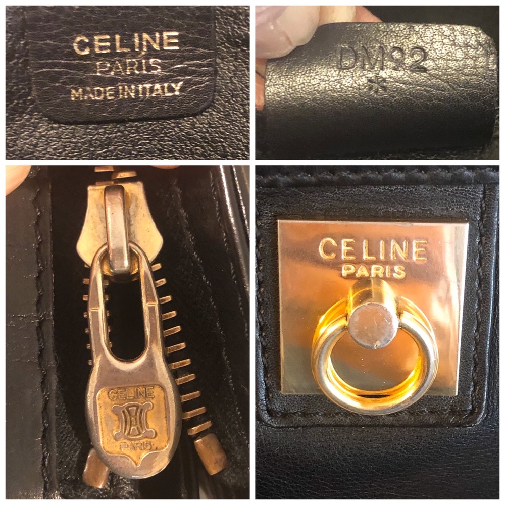 Celine leather clutch - Picture 5 of 7